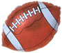 Football Mylar Balloon, 18